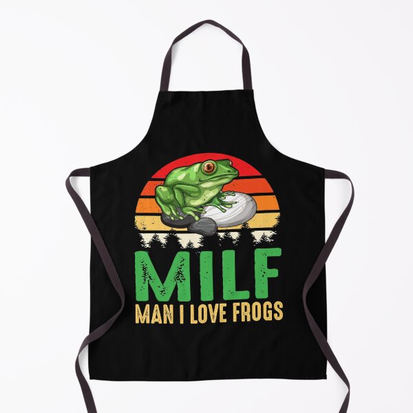 Item preview, MILF Man I Love Frogs Funny Retro Frog -Amphibian designed and sold by mteehut.