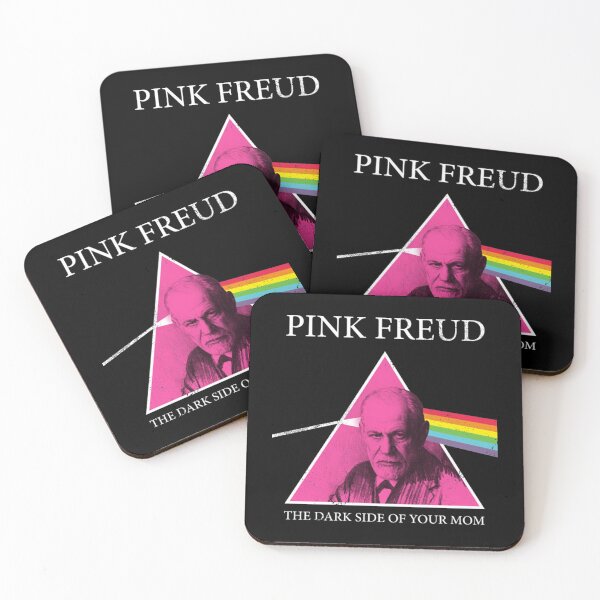 Item preview, Camiseta Sigmund FreudPink Freud Dark Side Of Your Mom designed and sold by KerNotson.
