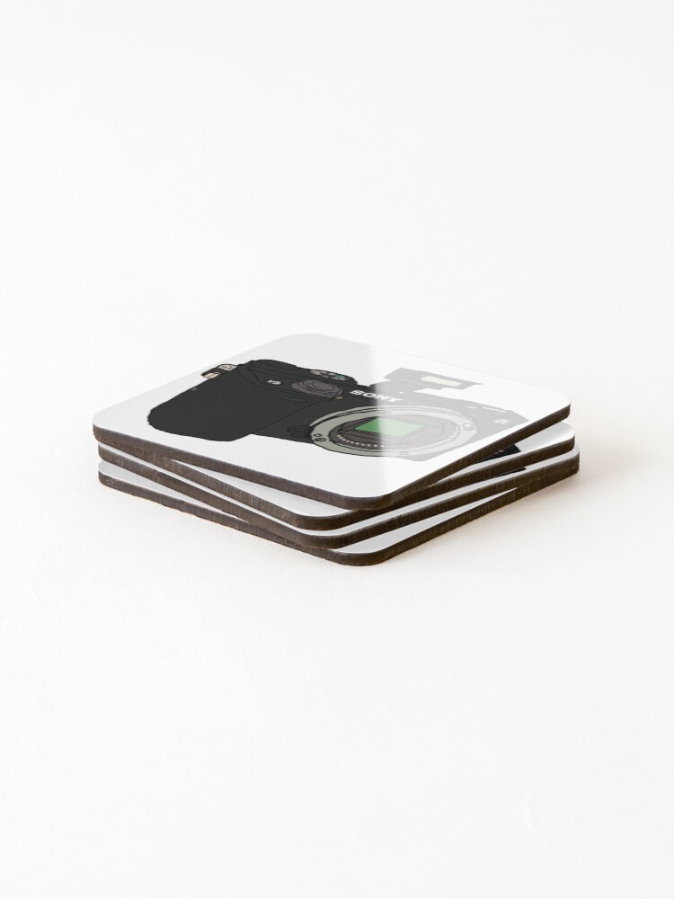 Thumbnail 4 of 5, Coasters (Set of 4), Sony A6000 designed and sold by PyroPython.