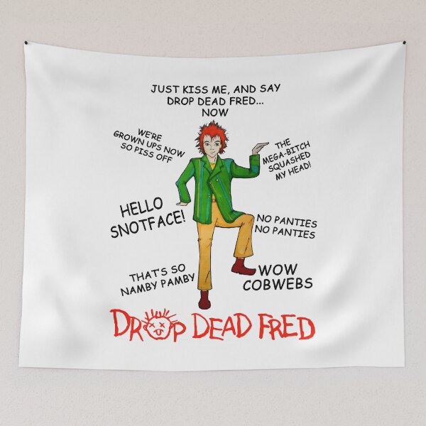 Item preview, Hello Snotface! Love Drop Dead Movies Fred Cartoon Design designed and sold by TiffanyMatthew6.