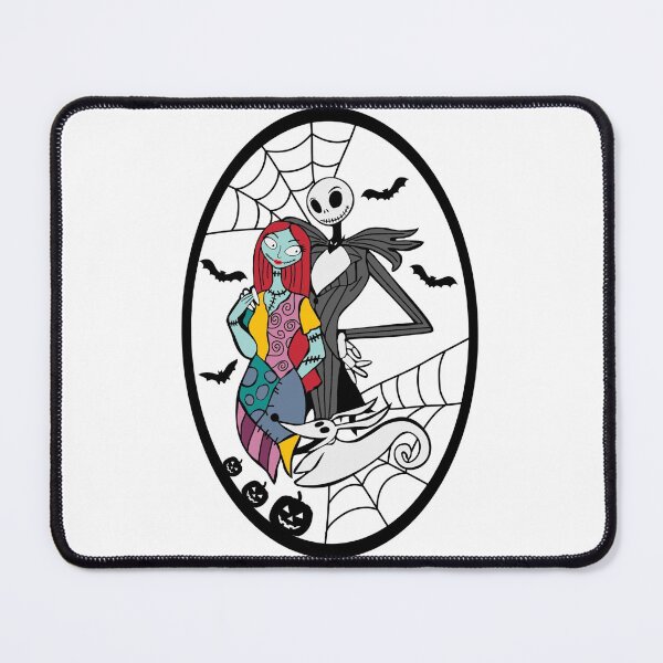 Item preview, Saly And Jack Nightmare Before Christmas Skeleton Couple Spiderweb designed and sold by MATTHEWMILLER1.