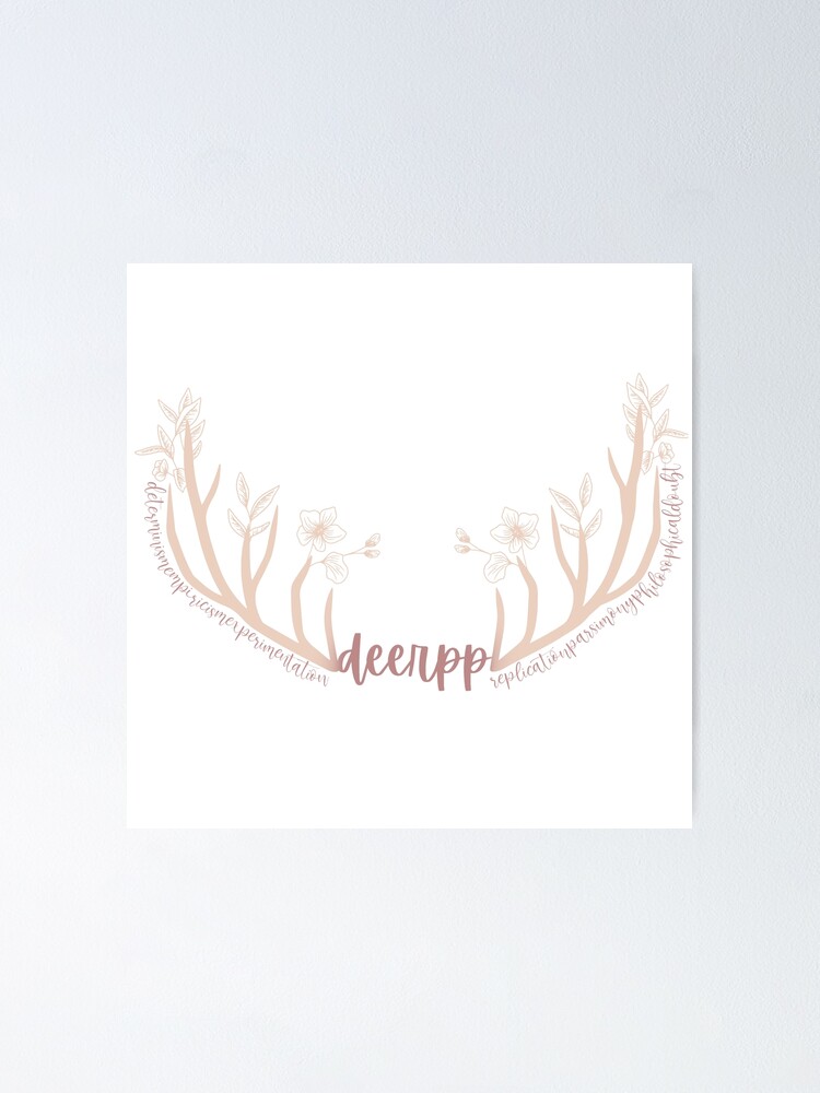 "Deerpp 7 Dimensions Of Aba" Poster For Sale By Itslaurenb | Redbubble