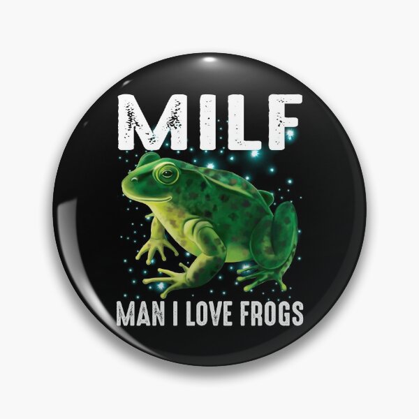 Item preview, MILF Man I Love Frogs Funny Vintage Retro Frog -Amphibian Lovers designed and sold by mteehut.