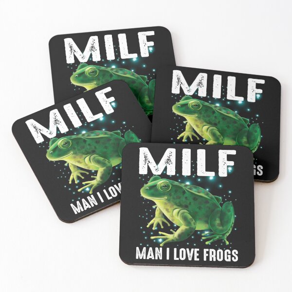 Item preview, MILF Man I Love Frogs Funny Vintage Retro Frog -Amphibian Lovers designed and sold by mteehut.