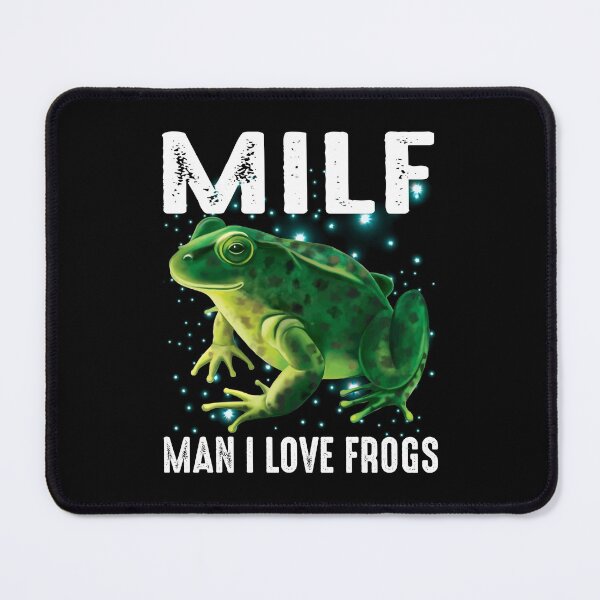 Item preview, MILF Man I Love Frogs Funny Vintage Retro Frog -Amphibian Lovers designed and sold by mteehut.