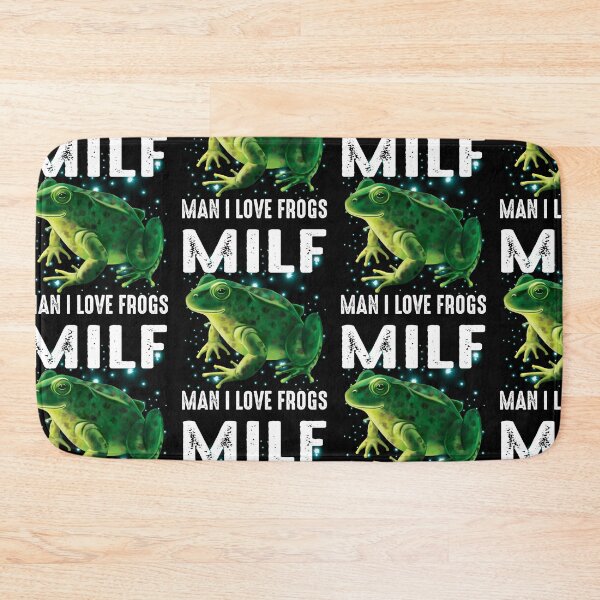 Item preview, MILF Man I Love Frogs Funny Vintage Retro Frog -Amphibian Lovers designed and sold by mteehut.