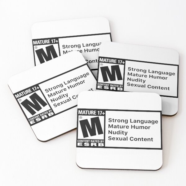 Item preview, Mature Rating designed and sold by ElijahBaby.
