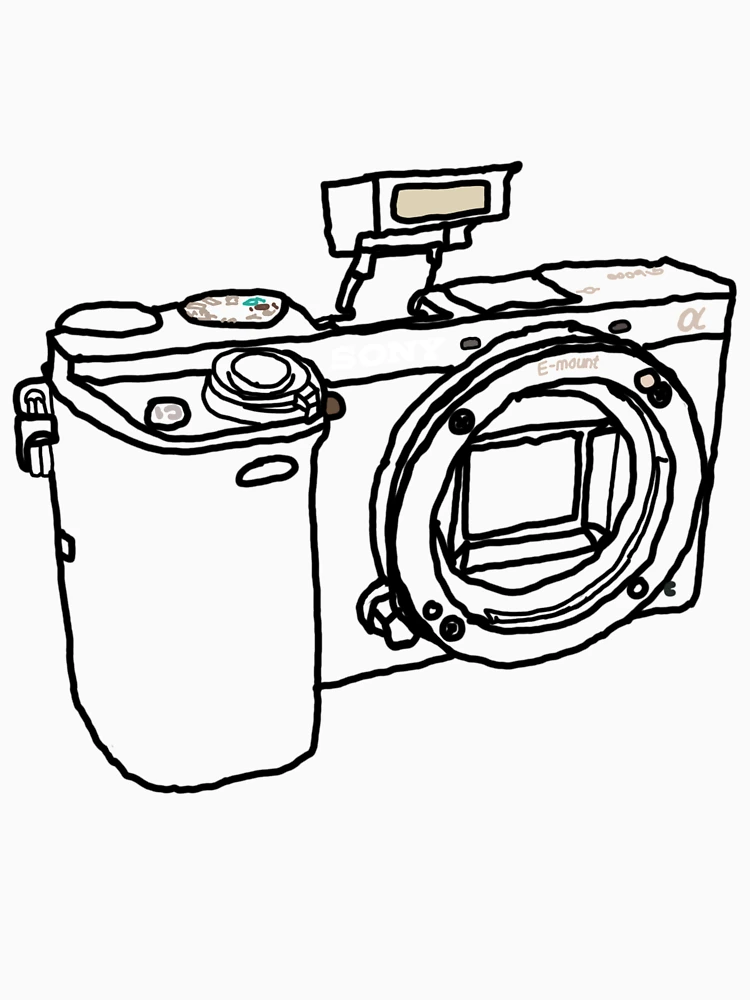 Thumbnail 4 of 4, Tank Top, Wire Frame Sony A6000 designed and sold by PyroPython.