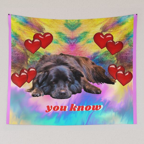 Item preview, Dog Izzy valentines "you know" designed and sold by schmerkers.