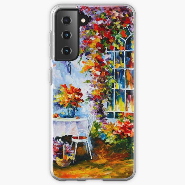 IN THE GARDEN - Leonid Afremov Samsung Galaxy Soft Case