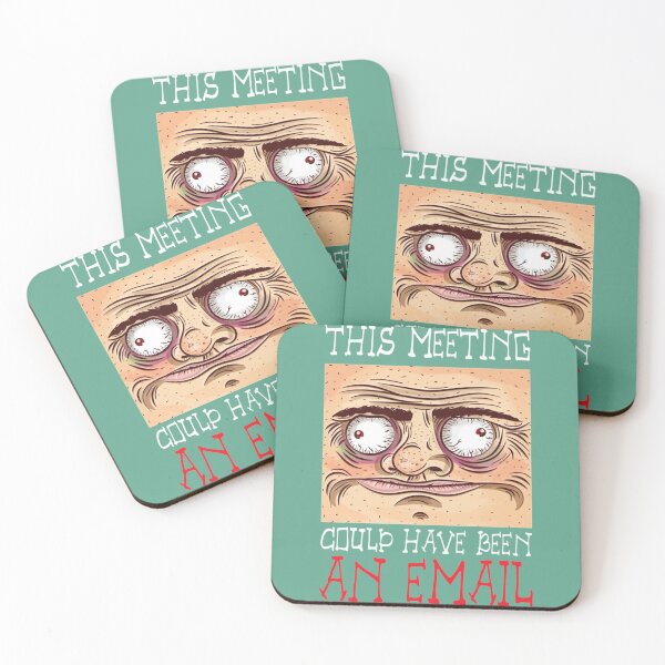Item preview, This Meeting Could Have Been An Email - Funny Face   designed and sold by CompassRoseShop.