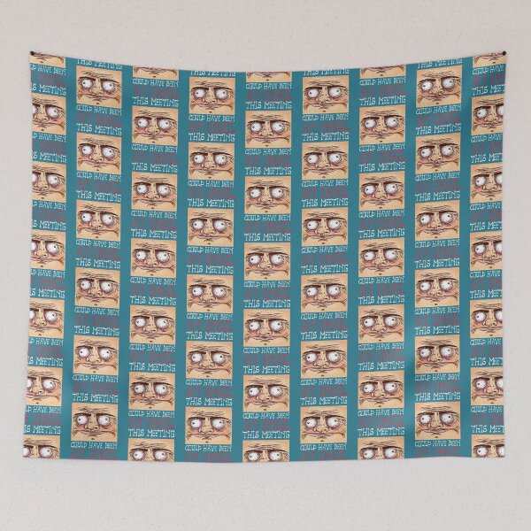Item preview, This Meeting Could Have Been An Email - Funny Face   designed and sold by CompassRoseShop.
