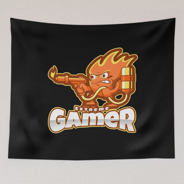Item preview, Extreme Gamer with Fiery Squad designed and sold by PRIVARSHU.