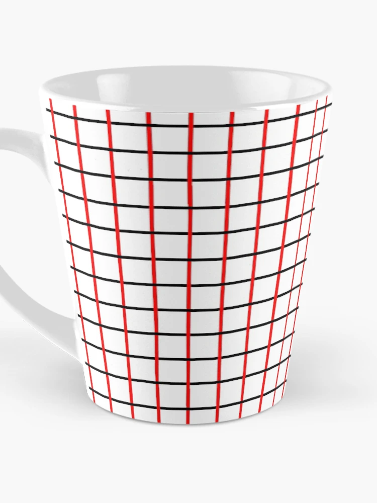 Aperçu 3 sur 4. Mug à café avec l'œuvre Design minimaliste créée et vendue par PyroPython.