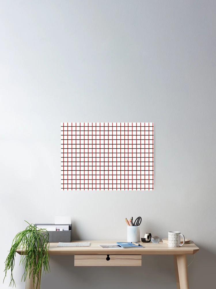 Aperçu 2 sur 3. Poster avec l'œuvre Design minimaliste créée et vendue par PyroPython.