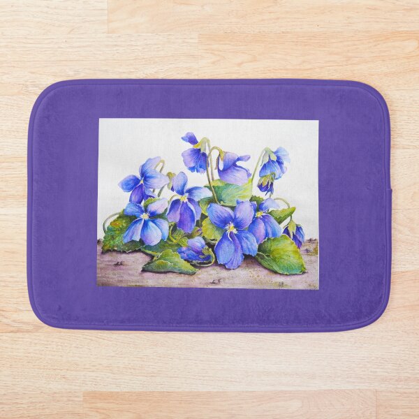 Item preview, Violetas grandes (Violetas GMO) Acuarela designed and sold by Heatherian.