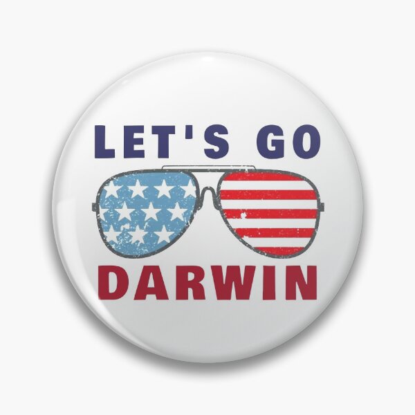 Item preview, Let's Go Darwin - Funny Sarcastic Quote designed and sold by Delandor.