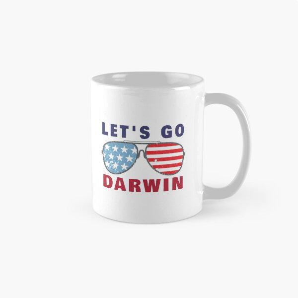 Item preview, Let's Go Darwin - Funny Sarcastic Quote designed and sold by Delandor.