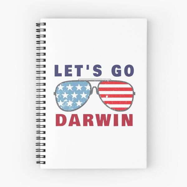 Item preview, Let's Go Darwin - Funny Sarcastic Quote designed and sold by Delandor.