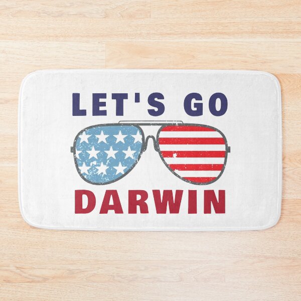 Item preview, Let's Go Darwin - Funny Sarcastic Quote designed and sold by Delandor.