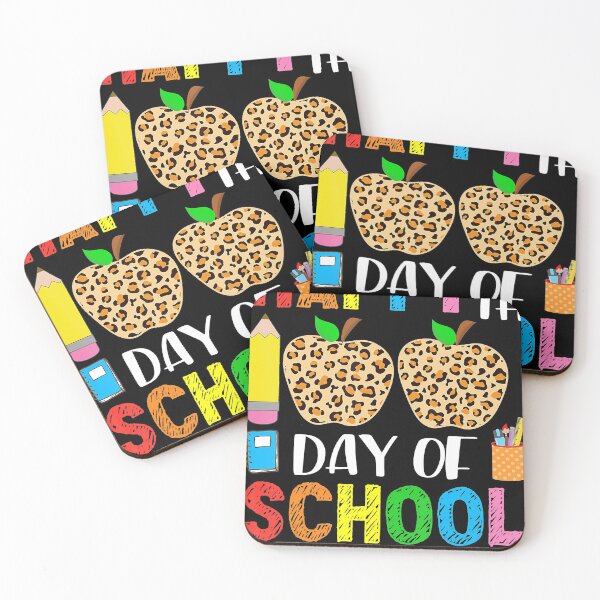 Item preview, 100 Days Of School Leopard Print Teacher And Student designed and sold by SethFrancis37.