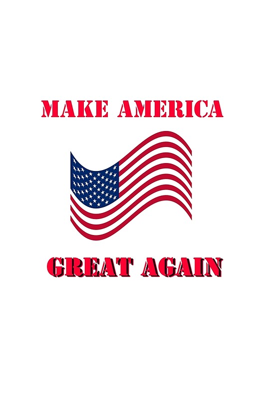 Make America Great Again: Graphic T-Shirt Dresses | Redbubble