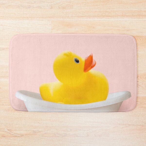 Item preview, Playing duck in bathtub#pink designed and sold by ESCAPZ.
