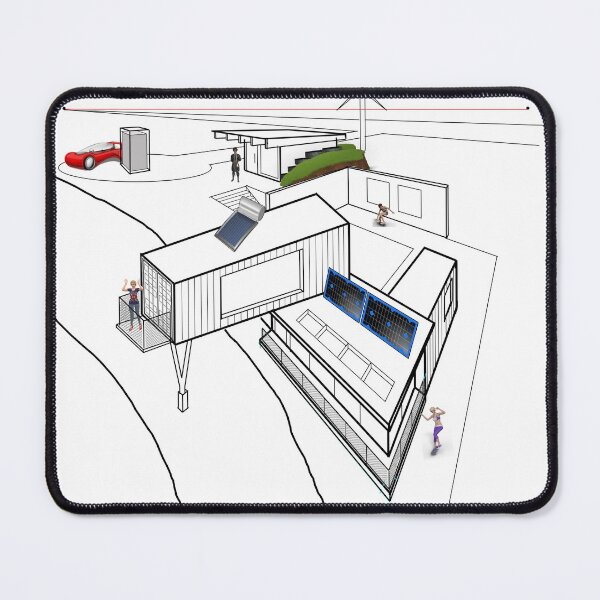 Item preview, Sustainable House Phase 4 designed and sold by Square Root of Squid.
