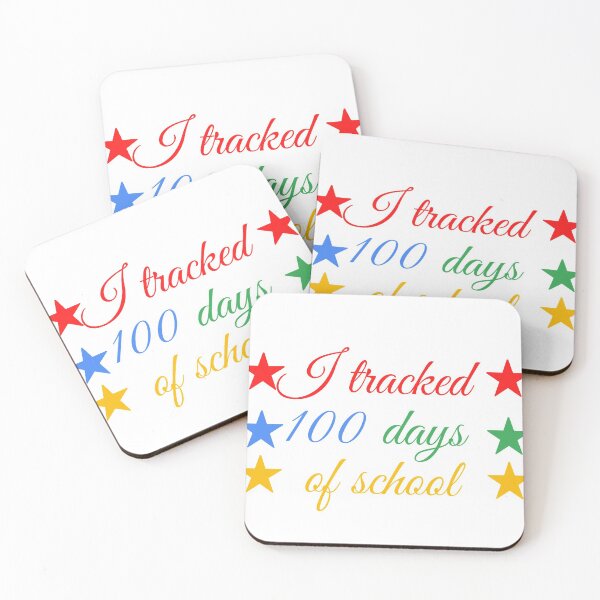 Item preview, I tracked 100 days of school designed and sold by SENMARO100.