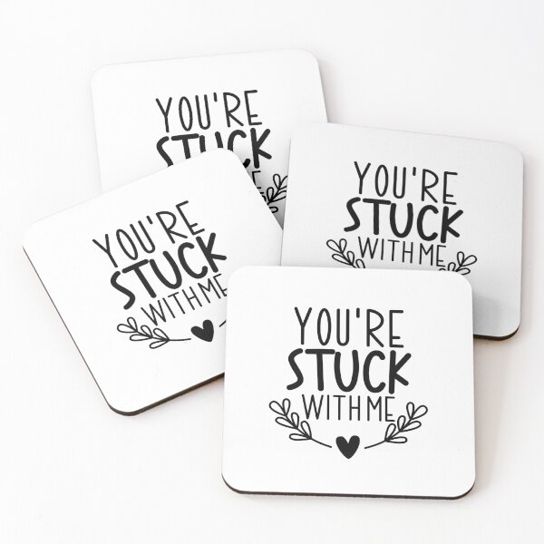 Item preview, You're Stuck With Me designed and sold by miraipa.
