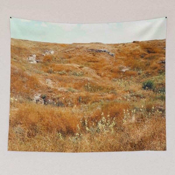 Item preview, Steppe on a bright summer day, natural background  designed and sold by helenkaiy.