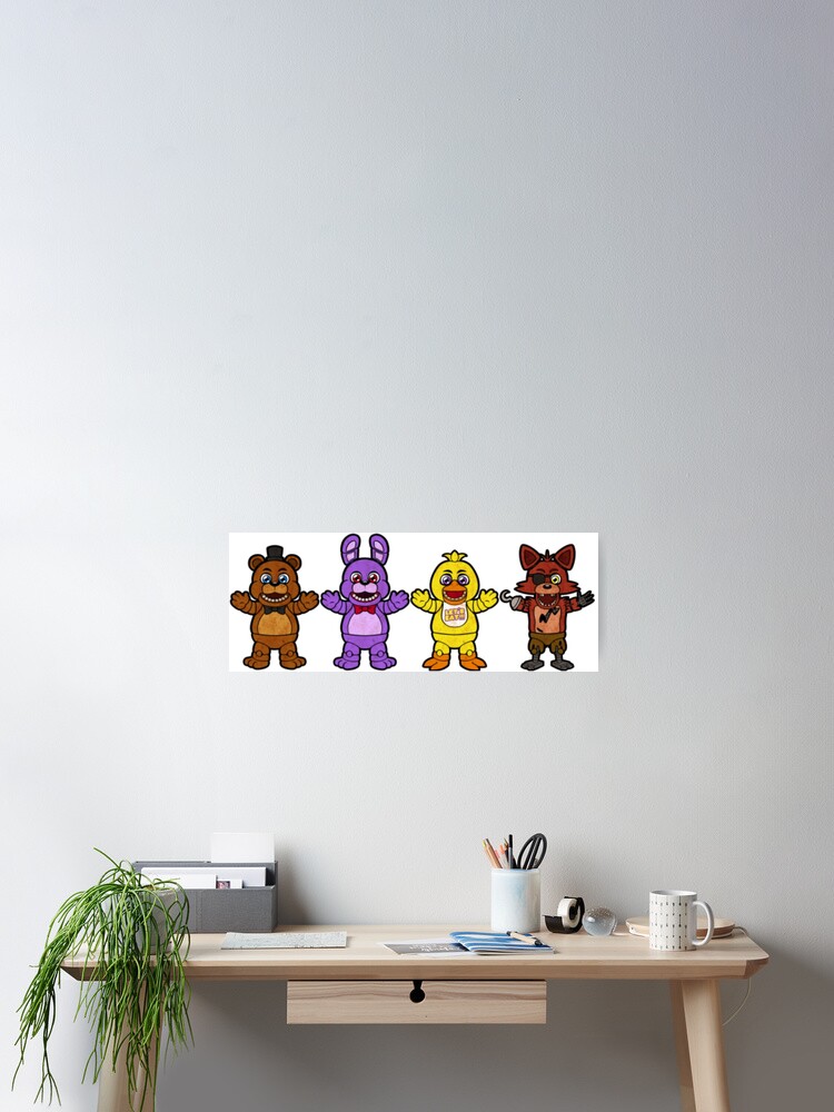 Fnaf Chibi Five Nights at Freddy's  Poster for Sale by AldoEan