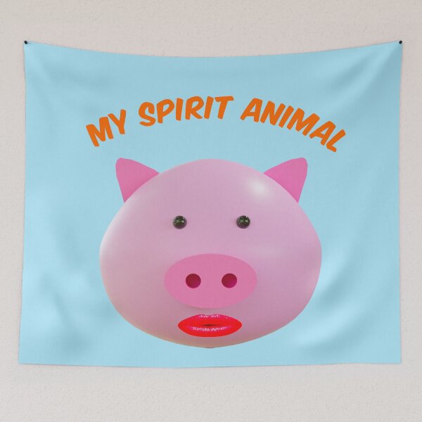 Item preview, Pig my spirit animal designed and sold by bradm50.