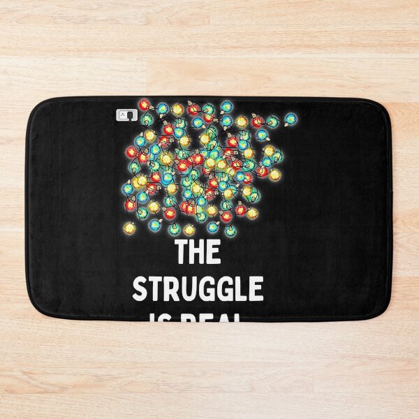 Item preview, Tangled Christmas Lights Struggle Is designed and sold by ElsaCardenas.