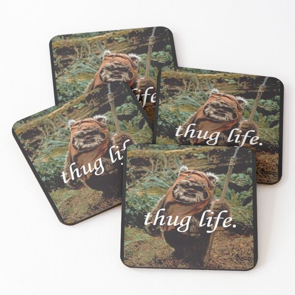 Item preview, Ewok Thug Life Essential T-Shirt designed and sold by MaryMortonn.