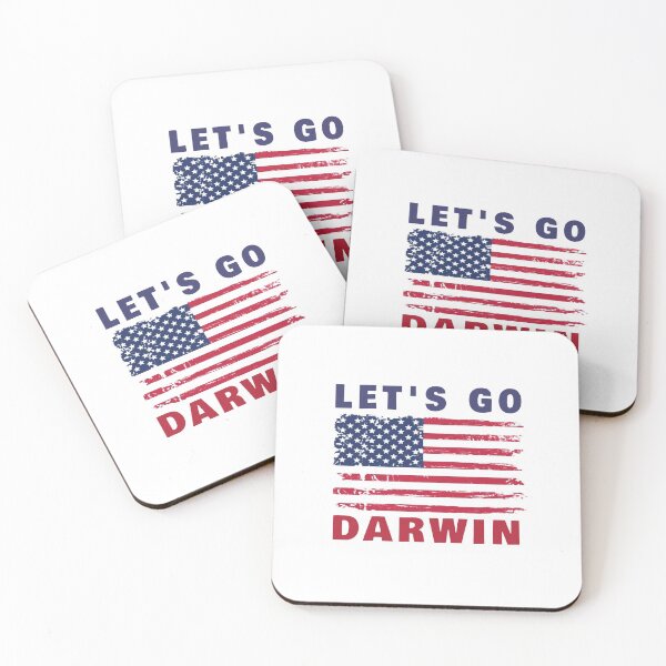 Item preview, Let's Go Darwin - Funny Sarcastic Sayings designed and sold by Delandor.
