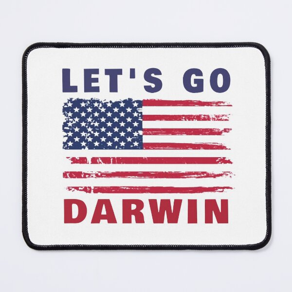 Item preview, Let's Go Darwin - Funny Sarcastic Sayings designed and sold by Delandor.