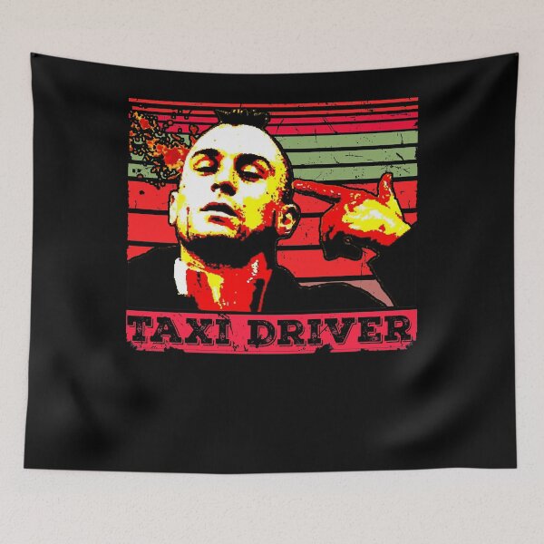Item preview, Taxi Driver Retro Vintage Red designed and sold by ElsaCardenas.