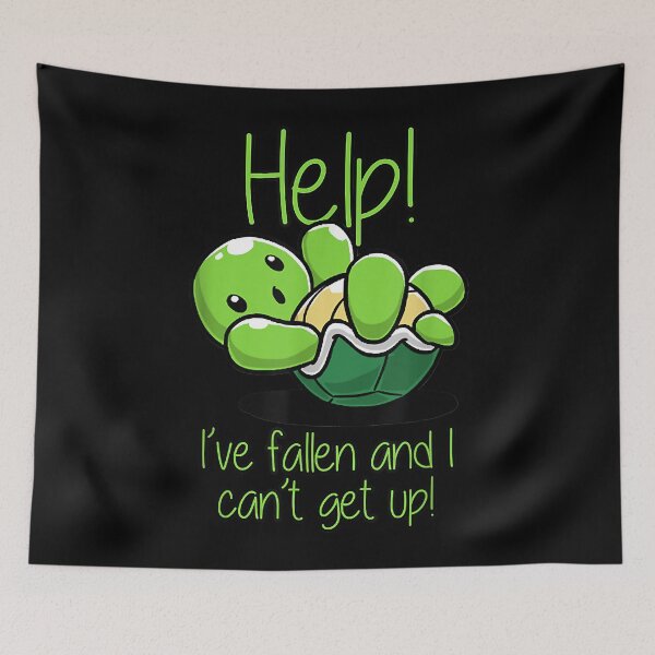 Item preview, Help I've Fallen And I Can't Get Up Turtle Lovers designed and sold by richardmatthew.