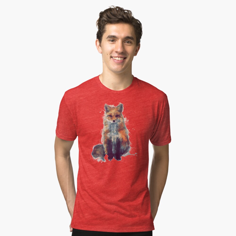 Fox Tri-blend T-Shirt