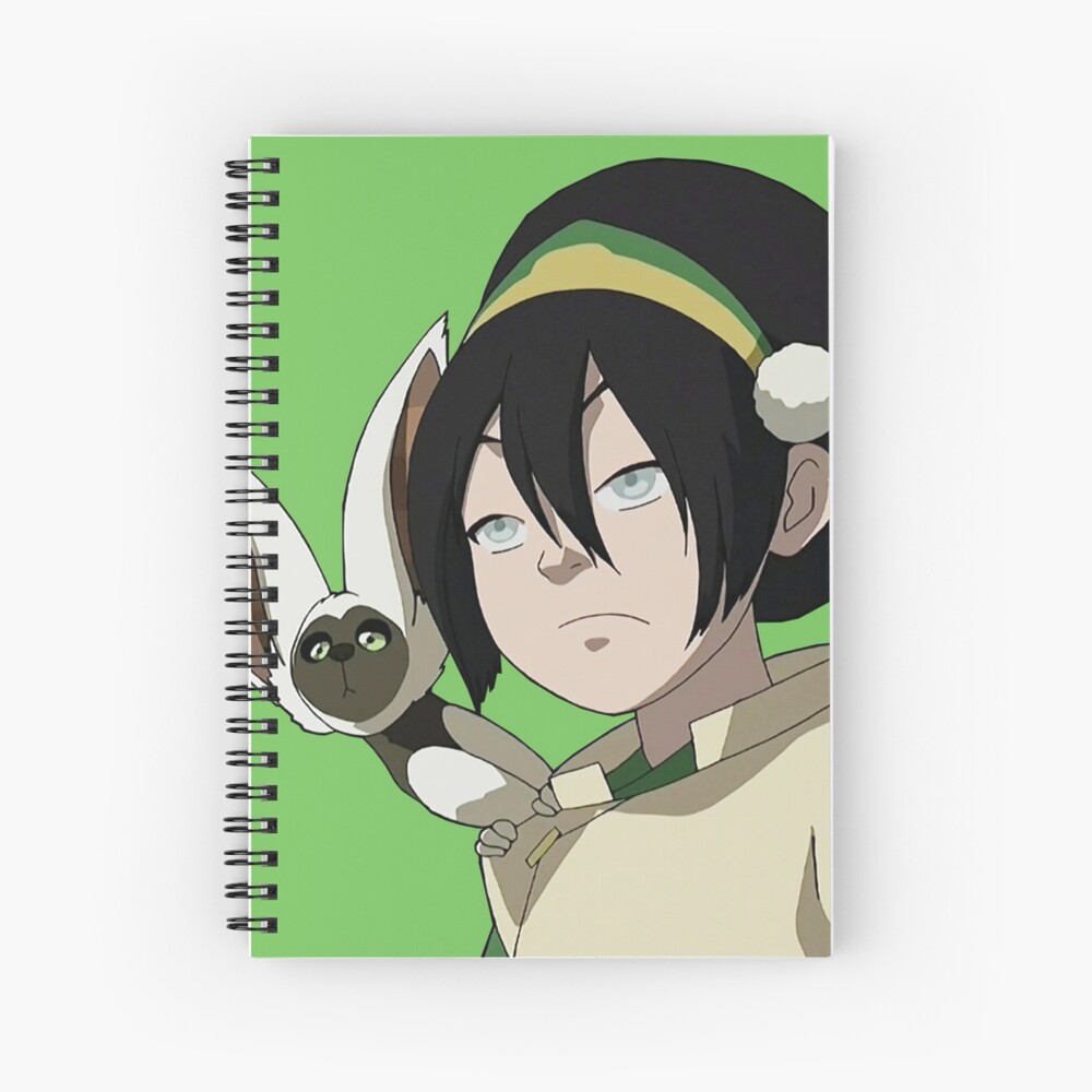 Toph Beifong And Momo Avatar Spiral Notebook For Sale By Kawaiicrossing Redbubble 4779