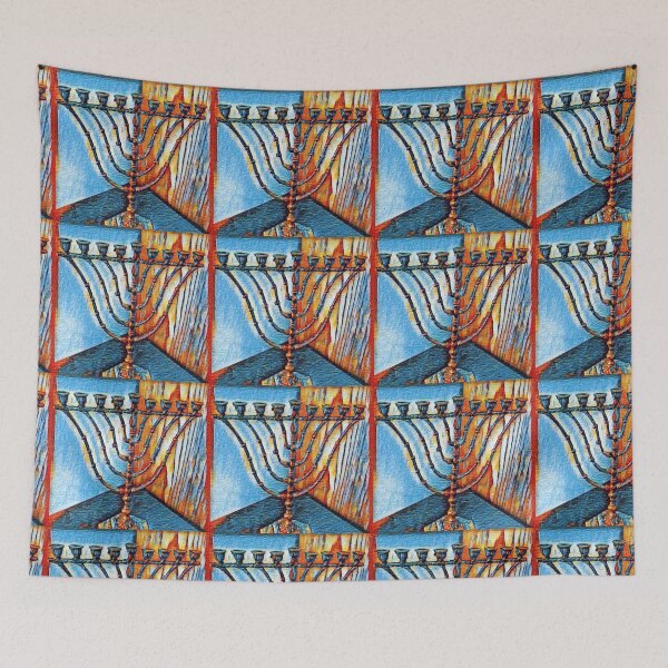 Item preview, Menorah in Effect 2 designed and sold by ninasilver.