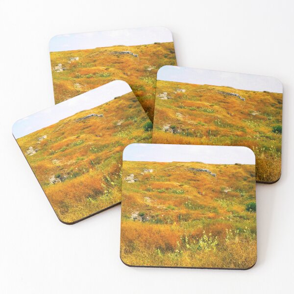 Item preview, Steppe on a bright summer day, natural background  designed and sold by helenkaiy.