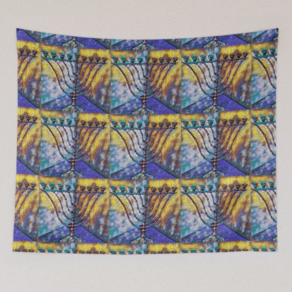 Item preview, Menorah in Effect 1 designed and sold by ninasilver.