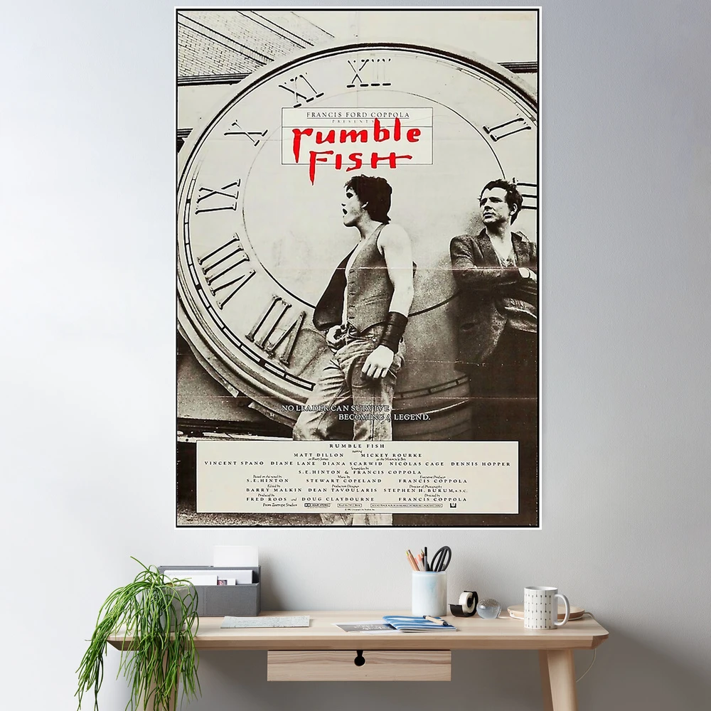 Rumble Fish 1983 Poster The Outsiders (1983) Vs. Rumble Fish (1983):
