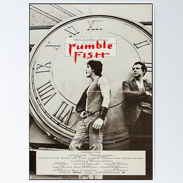 Item preview, (1983) RUMBLE FISH POSTER designed and sold by juliofoster.