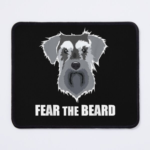 Item preview, Dog Meme Fear the Beard Mini Schnauzer Dog designed and sold by naziasapna.