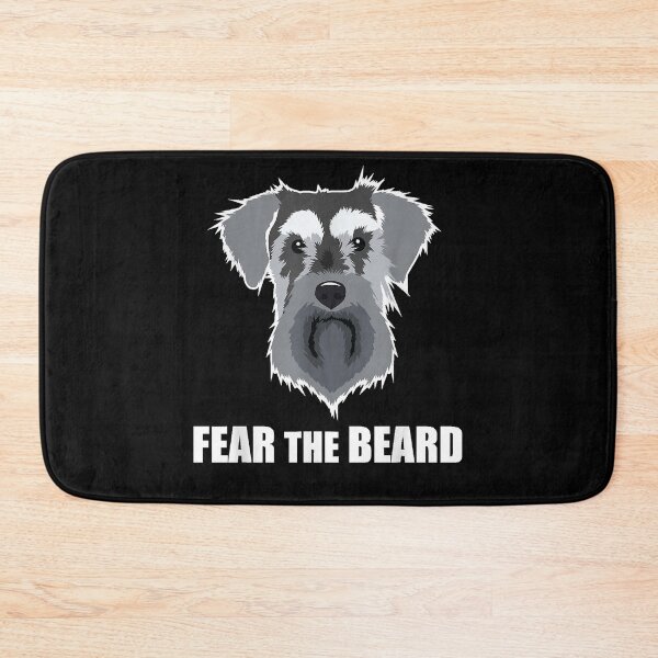 Item preview, Dog Meme Fear the Beard Mini Schnauzer Dog designed and sold by naziasapna.