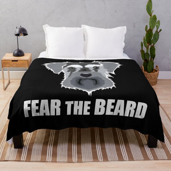 Item preview, Dog Meme Fear the Beard Mini Schnauzer Dog designed and sold by naziasapna.