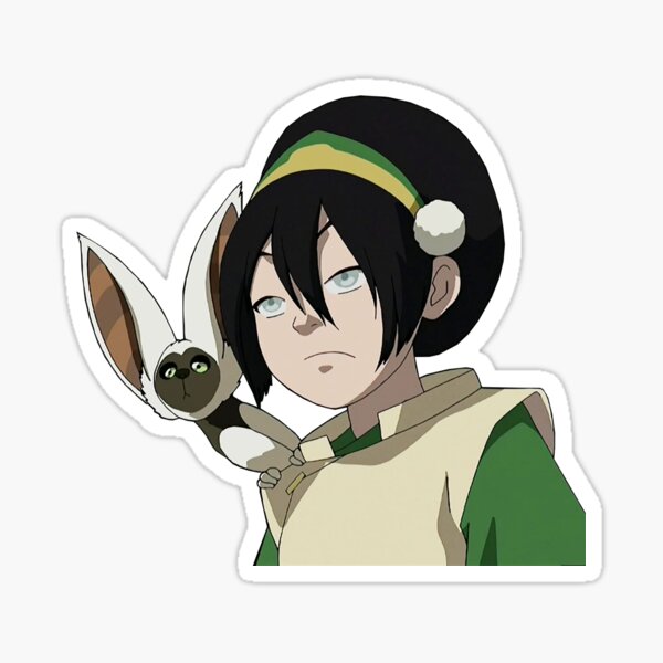 Toph Beifong And Momo Avatar Sticker For Sale By Kawaiicrossing Redbubble 2606